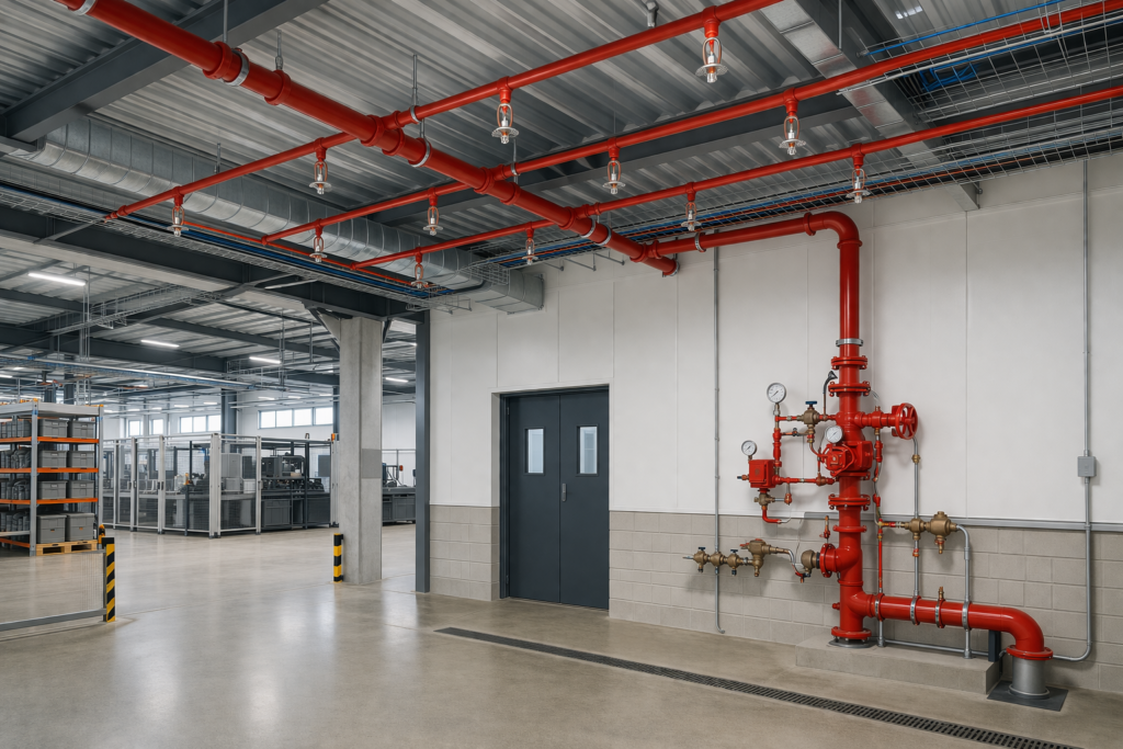 Yangın Tesisatı 2 sprinkler tesisati 1