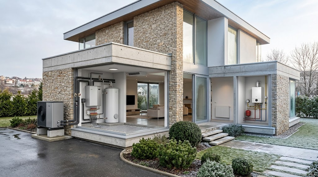 Isı Pompası mı Doğalgazlı Kombi mi? İzmir ve Ankara’da 200 m² Villa Üzerinden Karşılaştırma